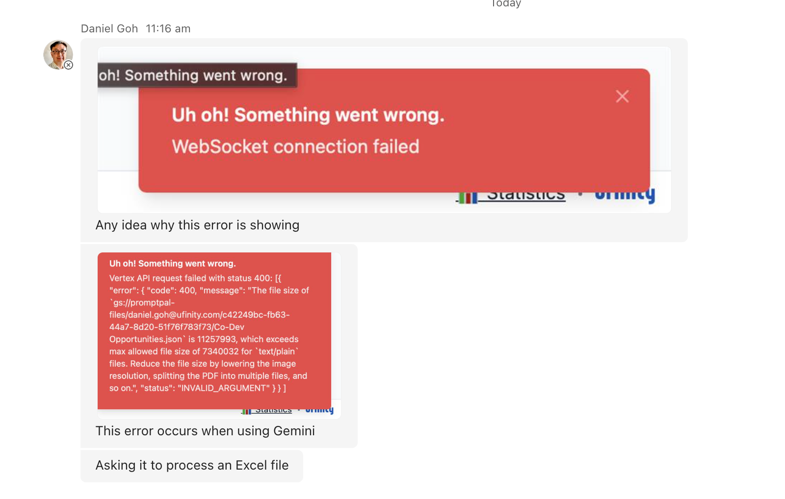 Uh oh, red = bad